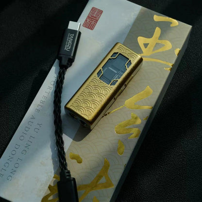 Tangzu Yu Ling Long USB Type-C to 3.5mm / 4.4mm Balanced Aluminum Dual DAC/AMP Yulinglong Adapter