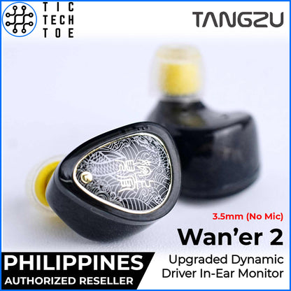 Tangzu Wan'er SG 2 II Dynamic Driver HiFi Detachable Cable IEM In-Ear USB-C Earphones with Mic