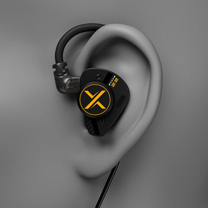 ooopusX Op.22 / Op 22 Dual Sound Hybrid Quad Driver 2DD+2BA IEM Wired In-Ear Monitor HiFi Earphones