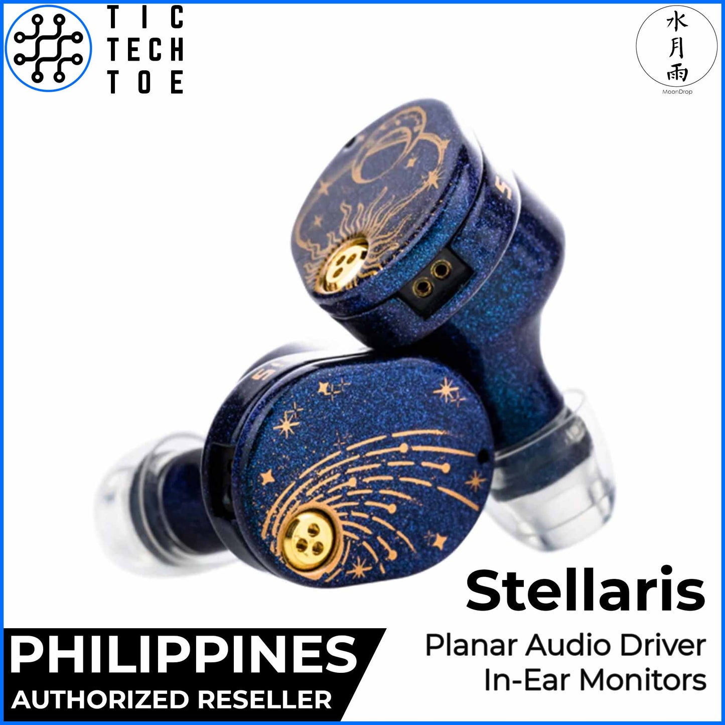 Moondrop Stellaris High-Precision Planar Magnetic Driver IEM Earphones