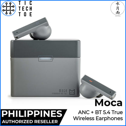 Moondrop Moca HiFi True Wireless ANC Bluetooth 5.4 Noise Reduction Wireless Charging IEM Earphones