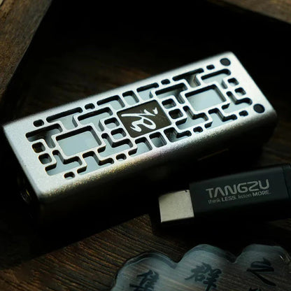 Tangzu Yu Ling Long USB Type-C to 3.5mm / 4.4mm Balanced Aluminum Dual DAC/AMP Yulinglong Adapter