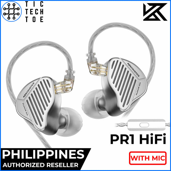 KZ PR1 HiFi Planar Audio Driver Aluminum Shell IEM Earphones with Mic ...