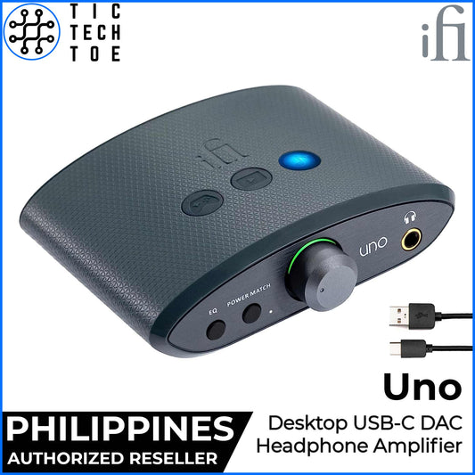 iFi Uno USB-C DAC Compact Desktop Digital Analog Converter Compact Speaker Headphone Amplifier