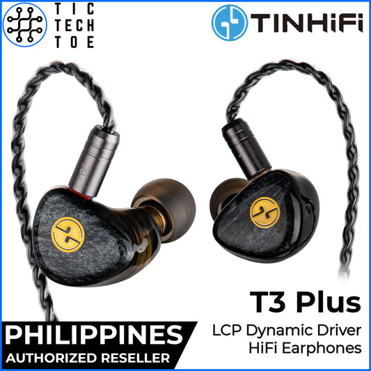 TIN HIFI / TIN AUDIO T3 Plus T3+ Liquid Crystal Polymer Diaphragm HiFi Earphones