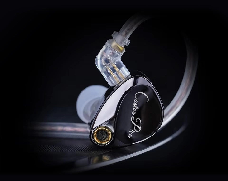 KZ Castor Pro Improved Bass Edition Adjustable Tuning Detachable Cable In-Ear Earphones with Mic