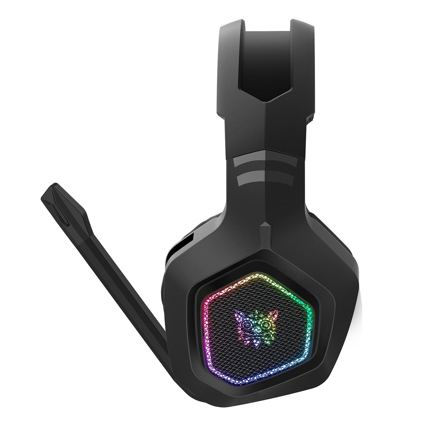 Onikuma B100 Wired + Wireless RGB Headset Bluetooth/2.4GHz USB Noise Cancelling Gaming Headphones