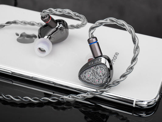 KBEAR Tourbillon TB-Pro All Metal Steampunk IEM Dynamic Driver Detachable Cable Wired Earphones