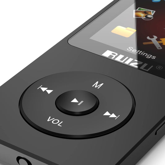 RUIZU X02 Portable MP3 Player Bluetooth 5.3 / Wired 3.5mm Long Battery Built-In 4GB Memory Audio DAP