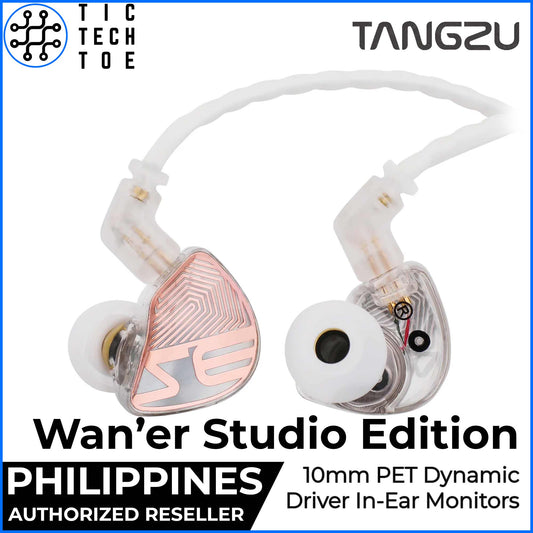 Tangzu Wan'er Studio Edtion SE SG Dynamic Driver HiFi Detachable Cable Waner IEM In-Ear Earphones