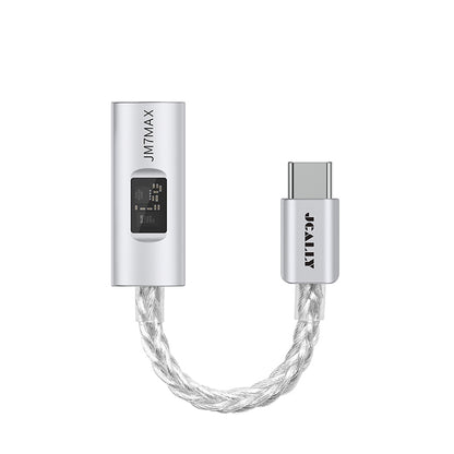 JCALLY JM7 MAX USB A/C to 3.5mm CS31993 + SGM8262 Dual Chip DAC/Amp Aluminum Audio Adapter Cable