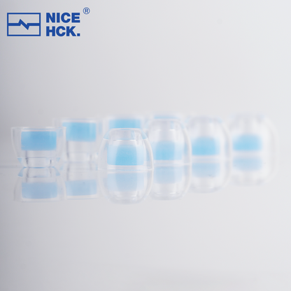 NiceHCK C04 4 Pairs Ergonomic Liquid Silicone Noise Isolating Upgrade Replacement IEM Eartips
