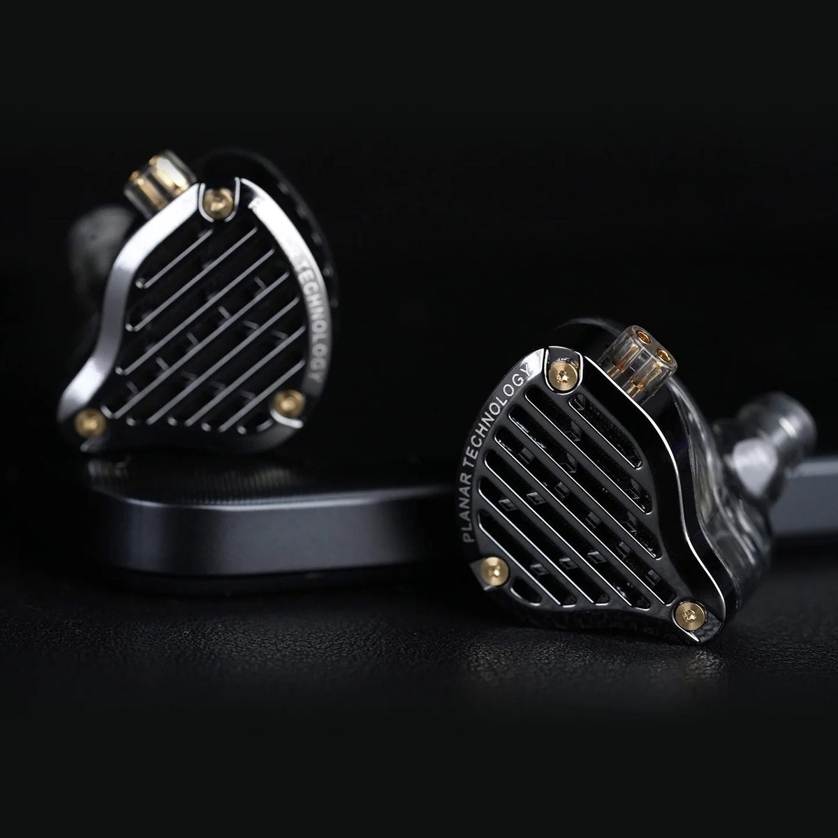KZ PR3 HiFi IEM Planar Magnetic Driver Earphones Wired Detachable Cable Noise Isolating With Mic