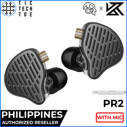 KZ x HBB PR2 Planar Magnetic Audio Driver Aluminum Shell IEM In-Ear Monitor Earphones with Mic