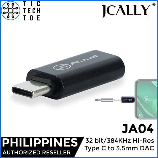 JCALLY JA04 Type C to 3.5mm HiFi DAC / Amp Adapter