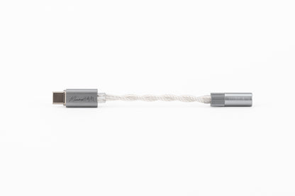 Moondrop Echo-A USB Type-C to 3.5mm with Mic Aluminum 32Bit/384kHz Mini Portable DAC/AMP Adapter
