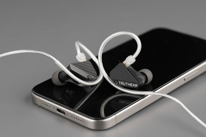 Truthear Pure Quad Hybrid Driver 1DD+3BA IEM Detachable Cable Wired HiFi Earphones In-Ear Monitors