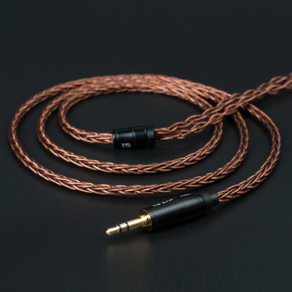 KBEAR 8-Core Oxygen-Free Copper Braided Soft Tangle-Free OFC Earphone IEM Upgrade Replacement Cable