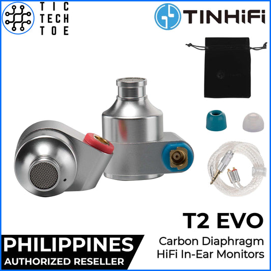 TIN HIFI / TIN AUDIO T2 EVO Dynamic Carbon Molecule Diaphragm HiFi Earphones