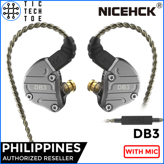 NiceHCK DB3 Triple Hybrid Driver Earphones with Mic