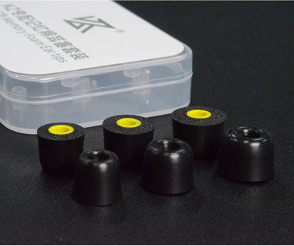 KZ Premium Memory Foam Earphone Tips New Version Upgrade Replacement IEM 3 Pairs Set Soft Eartips