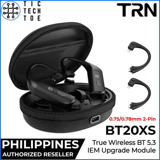 TRN BT20XS True Wireless Sweat Resistant Bluetooth 5.3 AAC/SBC Upgrade Module for IEM Earphones