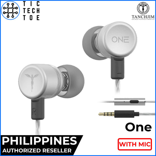 Tanchjim One Detachable Cable Bullet-Style HiFi Dynamic Driver In-Ear Monitors Earphones with Mic