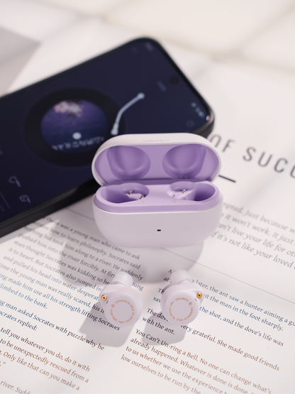 Roseselsa Ceramics MK2 Hi-Res TWS Earbuds Bluetooth 6.0 LDAC ANC HiFi True Wireless Earphones