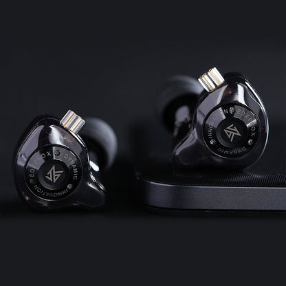 KZ EDX Pro X Upgraded Dynamic Driver Earphones Detachable Wired Cable IEM with Mic and Music Control