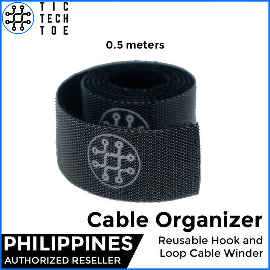 Tic Tech Toe Reusable Velcro Hook and Loop Cable Organizer