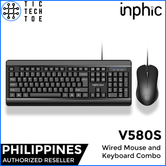 Inphic V580s Waterproof Premium Wired Gaming Mouse and Keyboard Combo