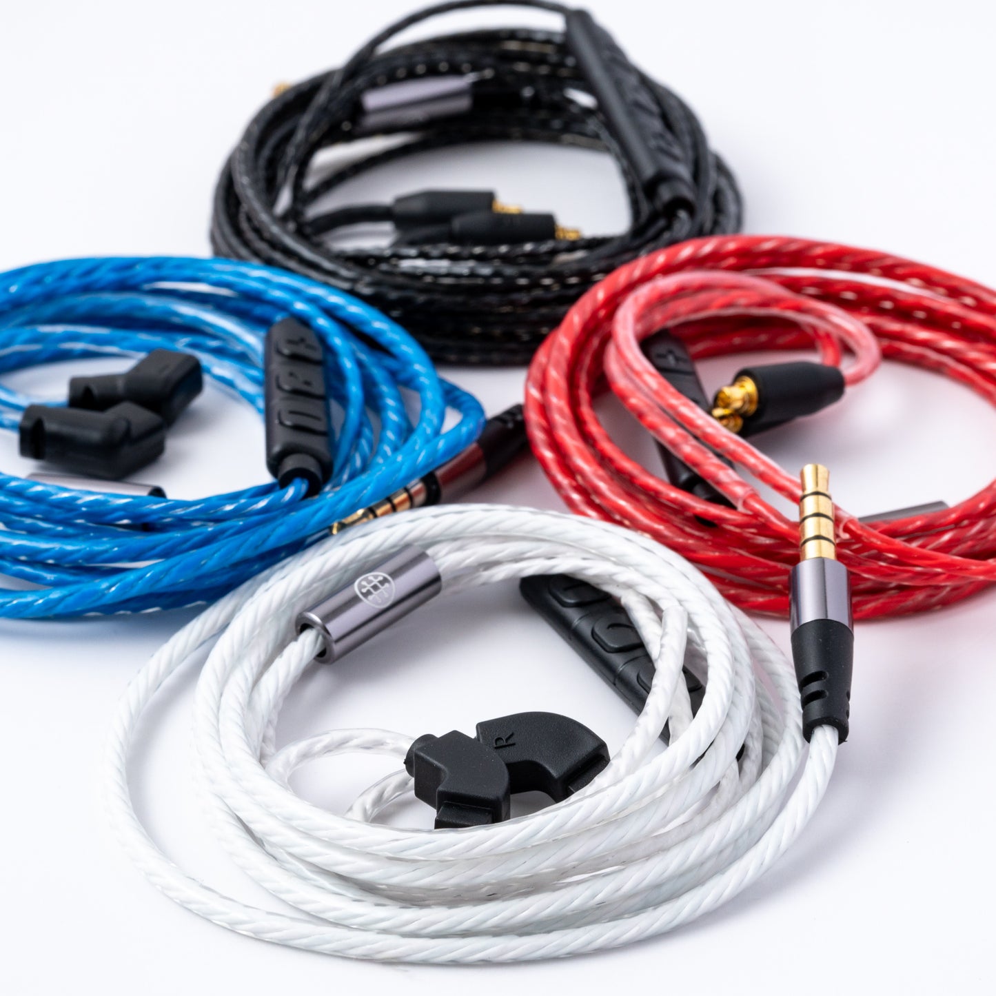 Tic Tech Toe PH EUC1 18 Pure Copper Core Durable Upgrade Replacement Earphone IEM Cable 3.5mm Plug