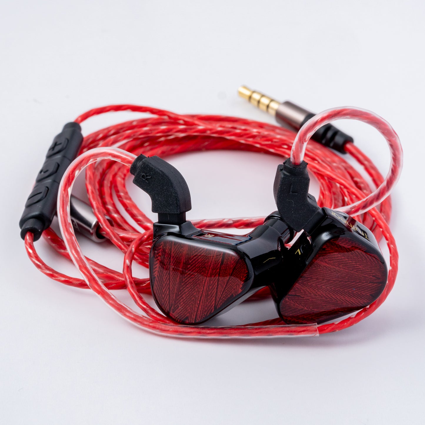 Tic Tech Toe PH EUC1 18 Pure Copper Core Durable Upgrade Replacement Earphone IEM Cable 3.5mm Plug