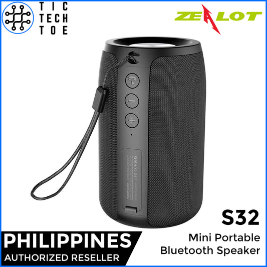 Zealot S32 Mini Portable Wireless Loud Bass Rechargeable 10W Phone PC Bluetooth Speaker with Mic