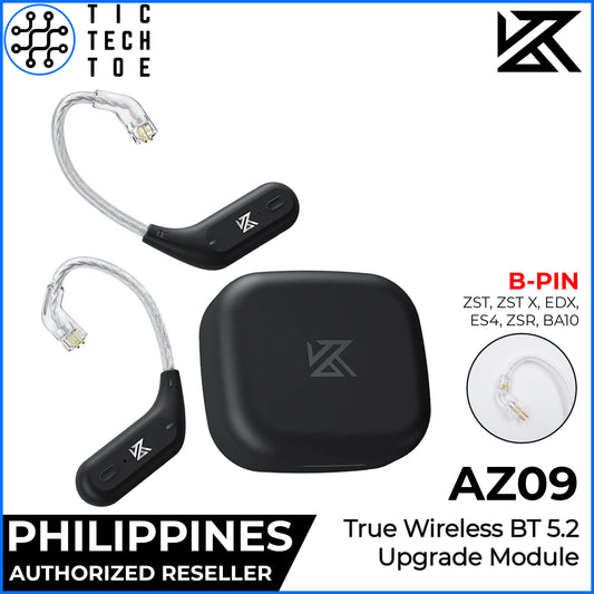 KZ AZ09 True Wireless Bluetooth 5.2 Noise Reduction Upgrade Module Cable Ear Hook for IEM Earphones