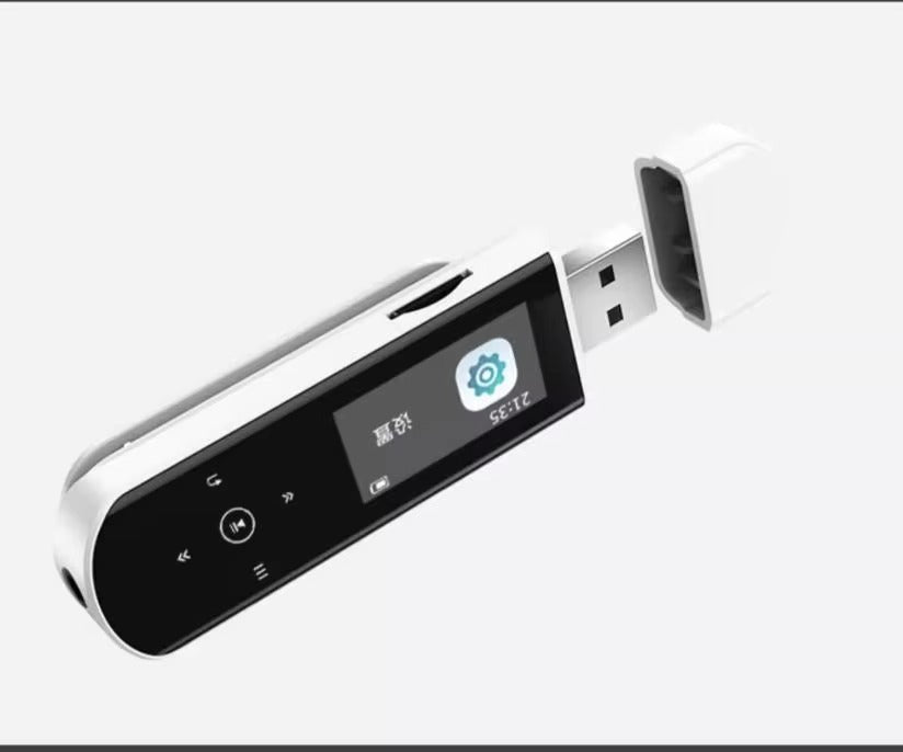 RUIZU X69 Clip-On Sports MP3 Player Bluetooth 5.0 / Wired 3.5mm USB-A Portable Hifi Lossless DAP