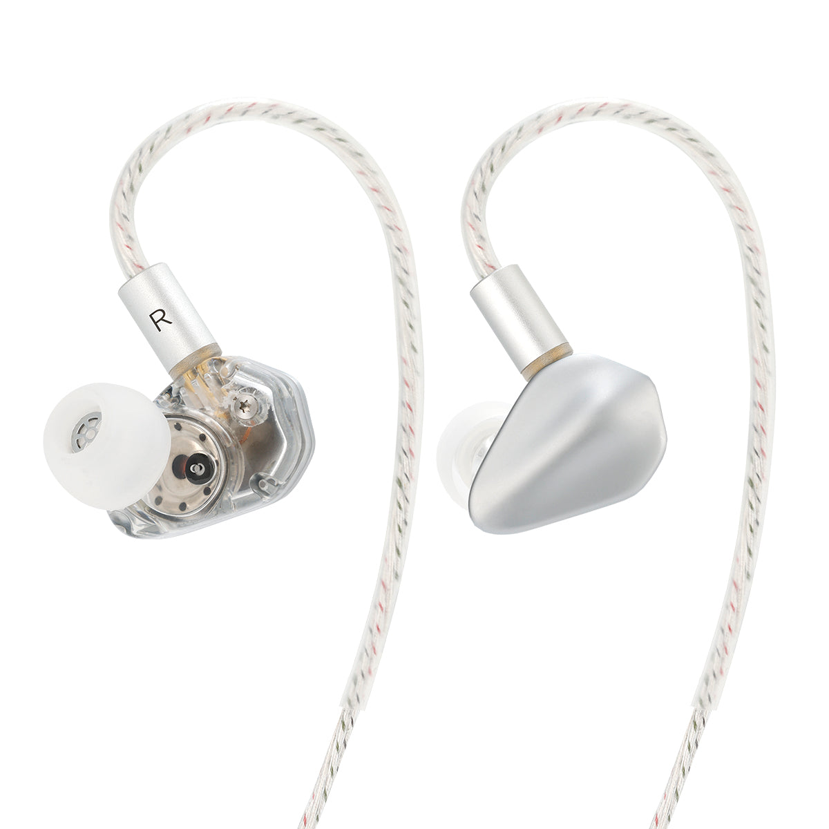 Kefine Loric 3.5mm/USB-C Dynamic Driver Detachable Cable Metal Shell Wired In-Ear Monitor Earphones