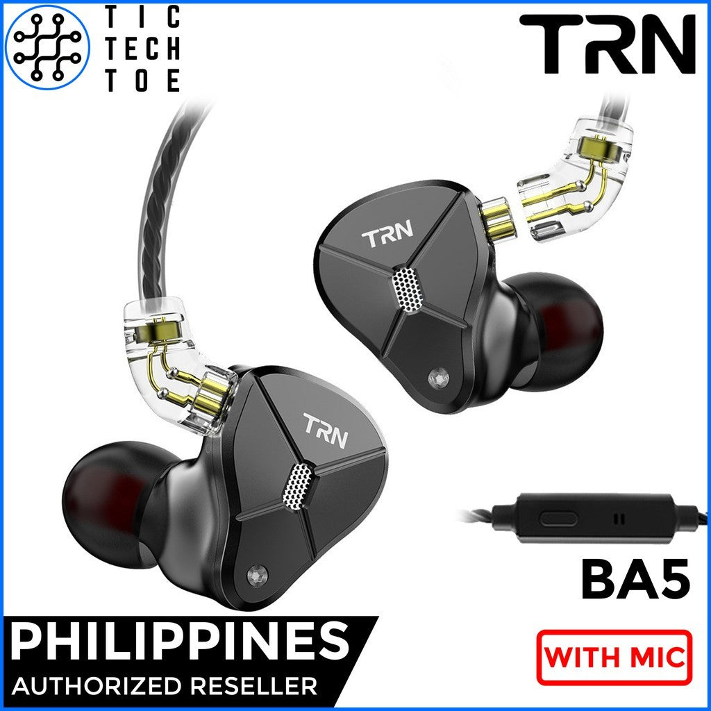 TRN BA5 HiFi 5-Driver Earphones