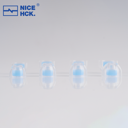 NiceHCK C04 4 Pairs Ergonomic Liquid Silicone Noise Isolating Upgrade Replacement IEM Eartips