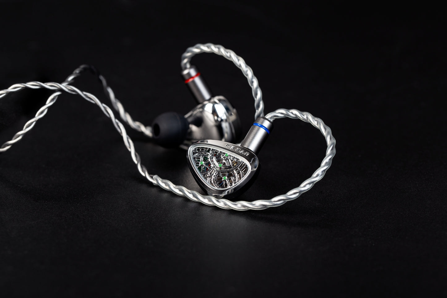 KBEAR Tourbillon X TB-X Carbon Fiber Diaphragm IEM Dynamic Driver Detachable Cable Wired Earphones