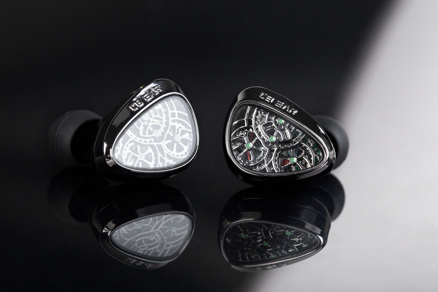 KBEAR Tourbillon X TB-X Carbon Fiber Diaphragm IEM Dynamic Driver Detachable Cable Wired Earphones