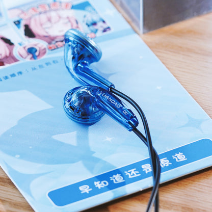 NiceHCK Yuandao Earbuds 3.5mm/USB-C Mic 10th Anniversary Wired Flat Head HiFi Dynamic Driver