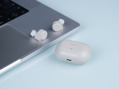 Roseselsa Ceramics Ultra AI ANC Hi-Res TWS Earbuds Bluetooth 6.0 LDAC HiFi True Wireless Earphones