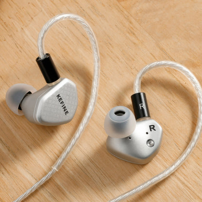 Kefine Klean SV Dynamic Driver Adjustable Tuning Nozzle Metal Shell Wired In-Ear Monitor Earphones