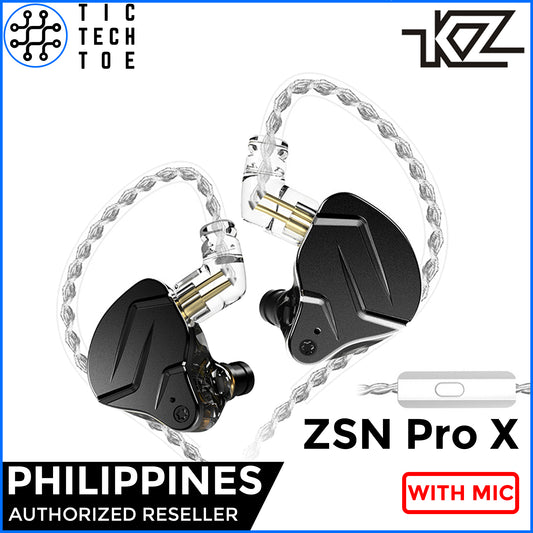 KZ ZSN Pro X Hybrid Dual Driver Earphones with Mic