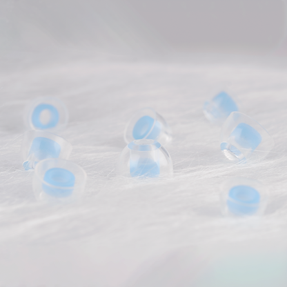 NiceHCK C04 4 Pairs Ergonomic Liquid Silicone Noise Isolating Upgrade Replacement IEM Eartips