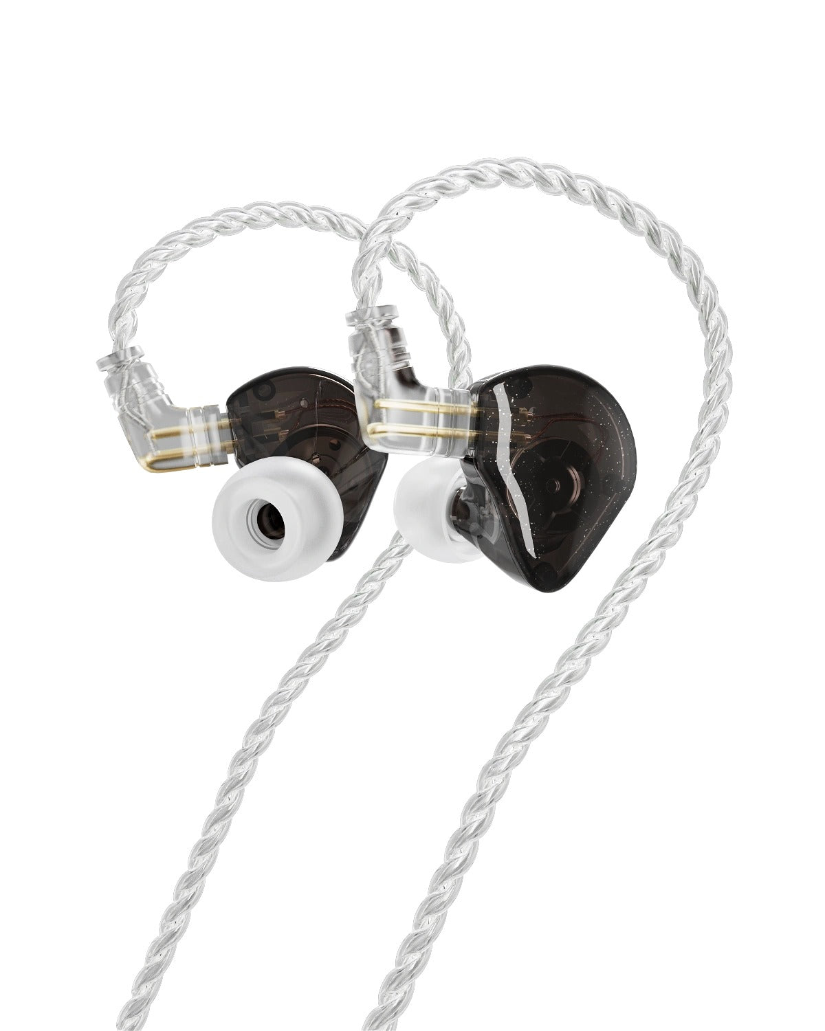 TINHIFI T1S HiFi IEM Dynamic Driver Earphones Wired Detachable Cable Lightweight Shell No Mic