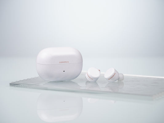Roseselsa Ceramics Ultra AI ANC Hi-Res TWS Earbuds Bluetooth 6.0 LDAC HiFi True Wireless Earphones