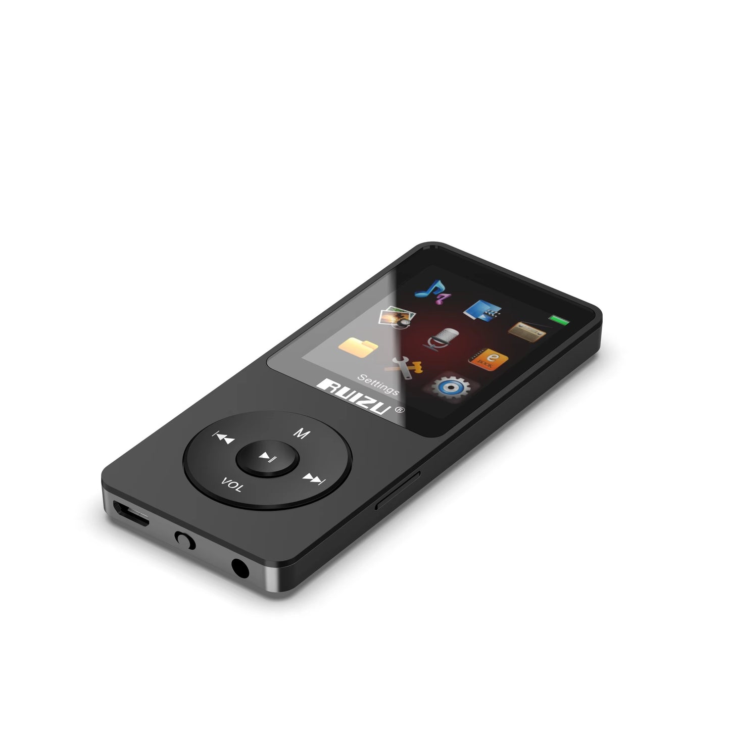 RUIZU X02 Portable MP3 Player Bluetooth 5.3 / Wired 3.5mm Long Battery Built-In 4GB Memory Audio DAP