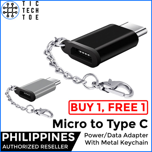 [Buy 1 Free 1] Type C Female to Micro USB Male Power & Data Adapter/Converter